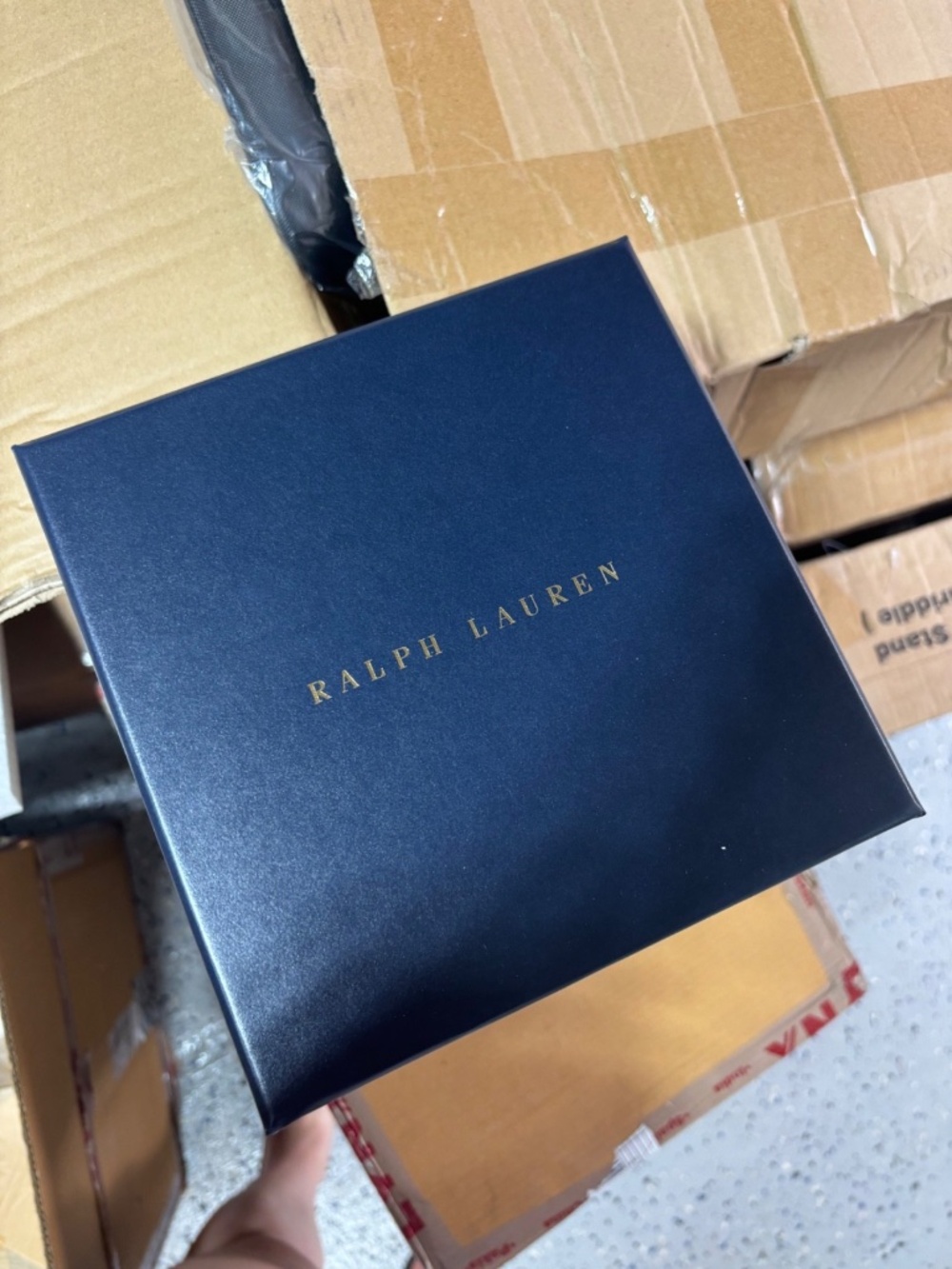 Ralph Lauren Gift Box 12x7.5in with padding